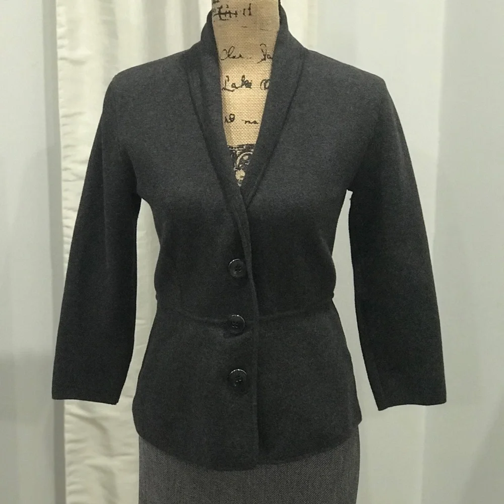 Alfani grey jacket size M